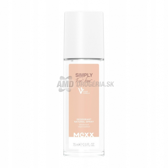 Mexx Simply For Her parfumovaný deodorant v spreji, 75 ml