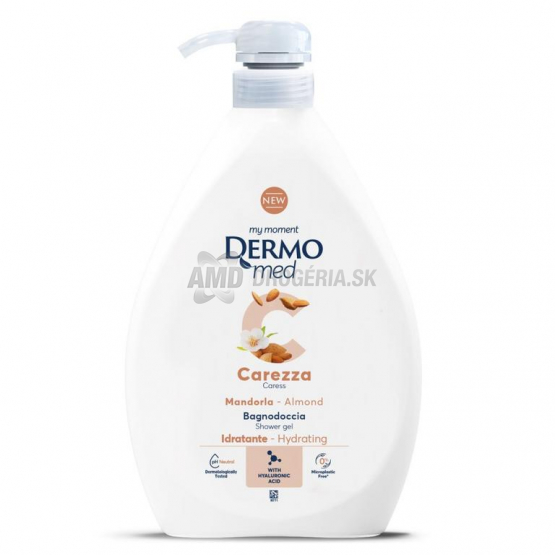 Dermomed Sprchový gél Carezza Mandle, 1 l