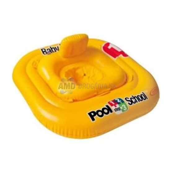 Intex Nafukovacie plávacie koleso so sedátkom Baby Float, 1-2 roky