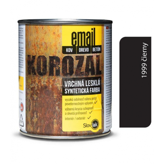 KOROZAL EMAIL 1999 ČIERNY 3 KG