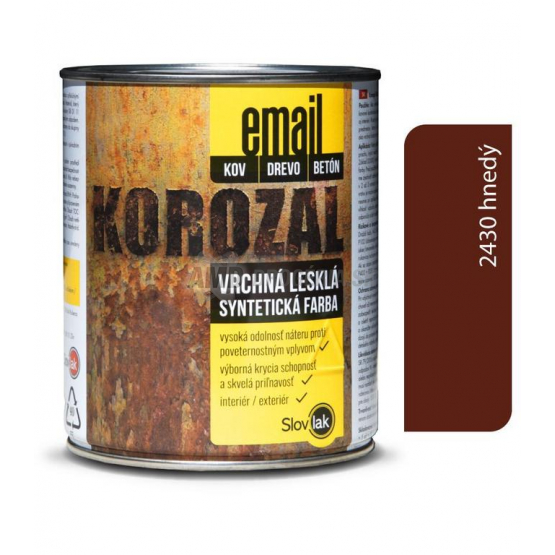 KOROZAL EMAIL 2430 HNEDÝ 3 KG