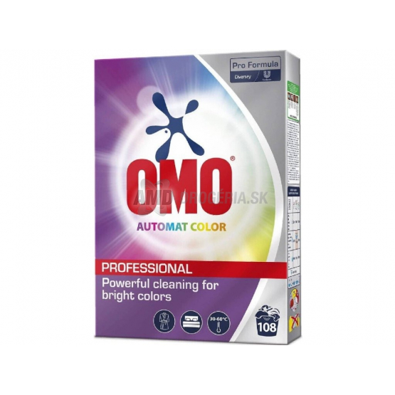 Omo Professional Automat Color, prací prášok, 108 praní, 5,4 kg