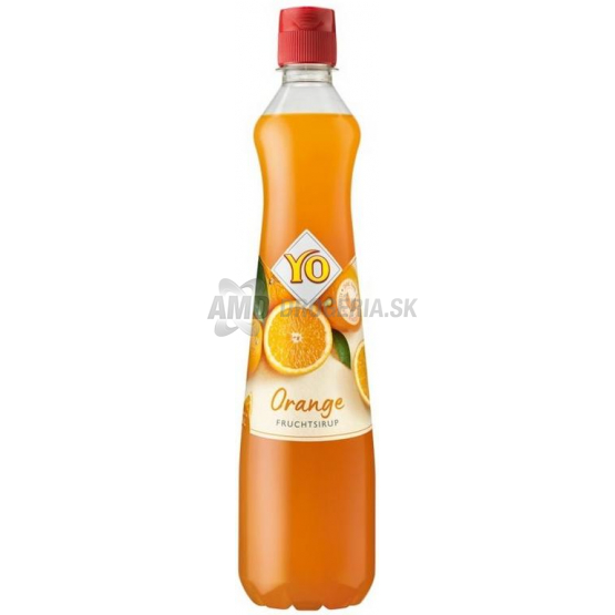 YO Ovocný sirup pomaranč, 0,7 l