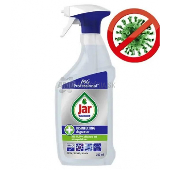 Jar Professional Dezinfekčný odmasťovač v spreji, 750 ml