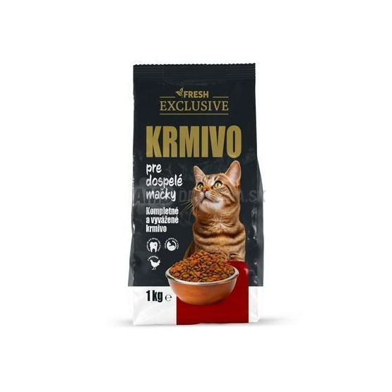 Fresh Exclusive Granule pre mačky kuracie, 1 kg