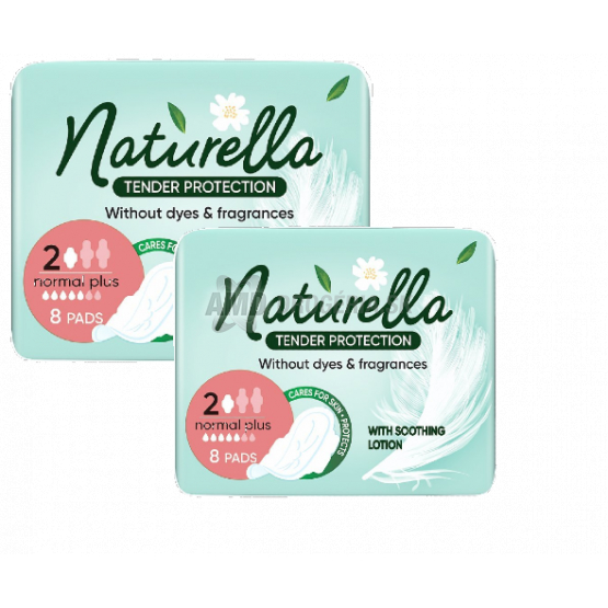 NATURELLA TENDER PROTECTION NORMAL PLUS 2X8KS