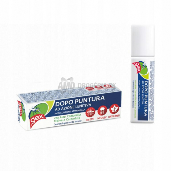 Gex Dopo Puntura roll-on gél po uštipnutí hmyzom, 20 ml