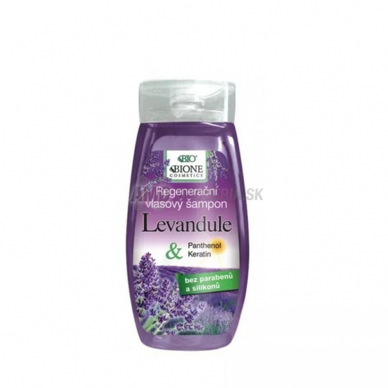 Bione Cosmetics BIO Levanduľa regeneračný vlasový šampón, 260 ml
