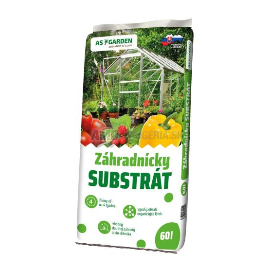 SUBSTRÁT ZÁHRADNÍCKY 60 L AS GARDEN