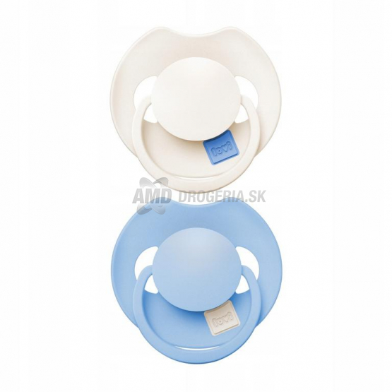 Canpol Babies Cumlík silikónový dynamický Prime Frost Glacier 0-6m 2 ks