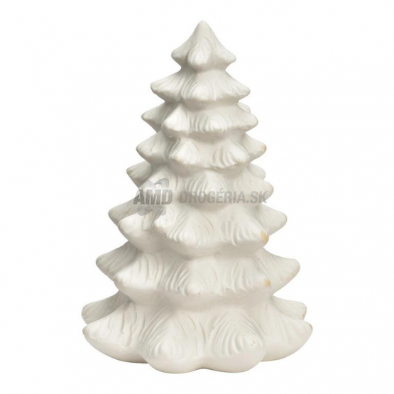 Wurm Biely porcelánový vianočný stromček, 8x11x8 cm