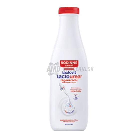 Lactovit Lactourea regeneračný sprchový gél, 1 l