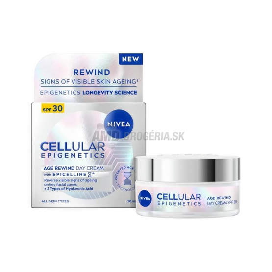 Nivea Cellular Epigenetics omladzujúci denný krém SPF 30, 50 ml
