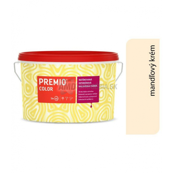 Premio Color 02 Mandľový krém, interiérová farba, 7,5 kg