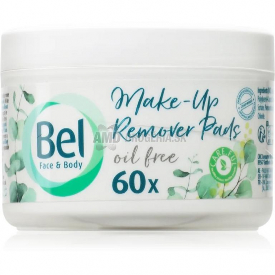 Bel Face & Body vlhčené odličovacie tampóny s aloe vera, 60 ks