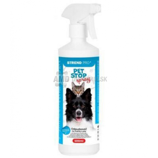 Strend Pro Pet Stop Spray odpudzovač psov a mačiek, 500 ml