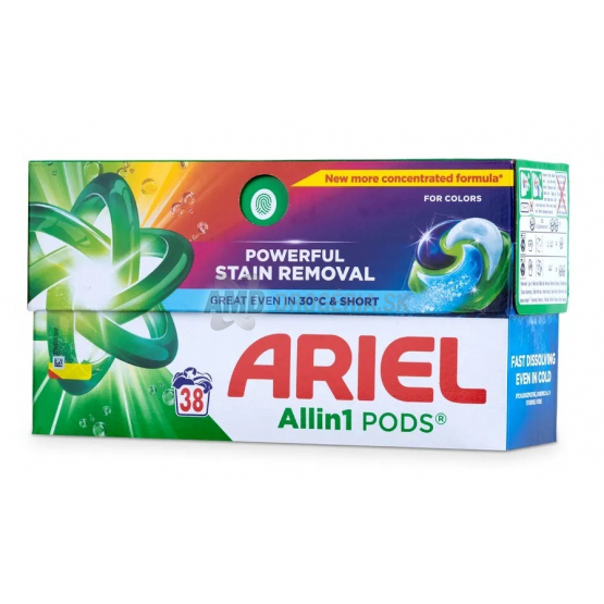 Ariel All in 1 Pods For Colors, 38 ks kapsúl na pranie