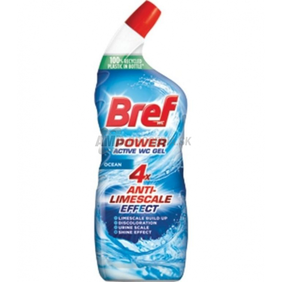 Bref Power Active WC gél Ocean, 750 ml