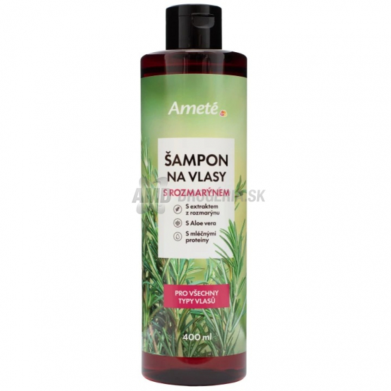 Ameté Šampón s rozmarínom, 400 ml