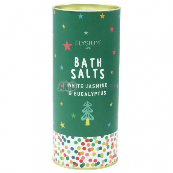 Elysium Spa Kúpeľová soľ Biely jazmín a eukalyptus, 600 g