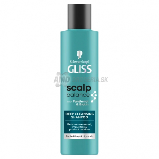 Schwarzkopf Gliss Scalp Balance šampón, 200 ml