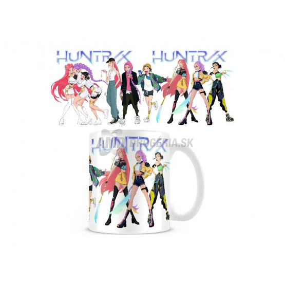 Keramický hrnček K-pop Demon Hunters Huntrix, 325 ml