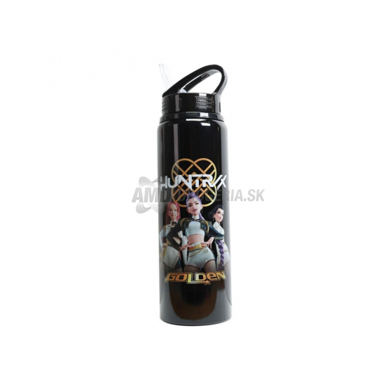 Plastová fľaša K-Pop Demon Hunters Golden, 700 ml