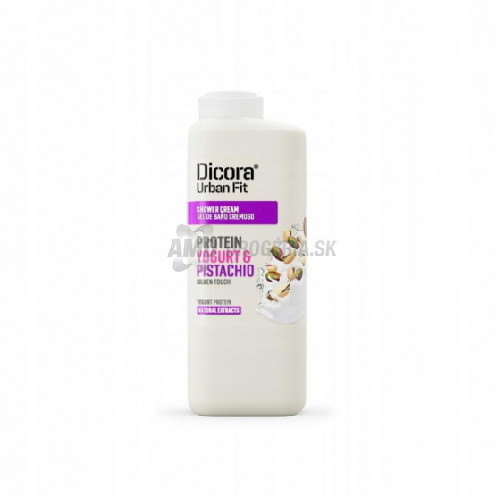 Dicora Urban Fit Sprchový krém Protein Jogurt & Pistácie, 400 ml