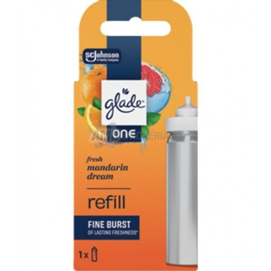 Glade One Touch Fresh Mandarin Dream, náhradná náplň, 10 ml