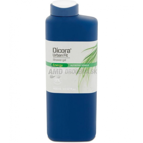 Dicora Urban Fit Sprchový gél Energy Vetiver & Ginseng, 400 ml