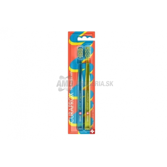 Curaprox CS 5460 Ultra Soft Haky Baky zubná kefka, duo balenie 2 ks