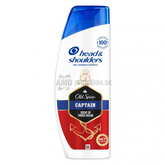 Head & Shoulders Old Spice Captain šampón proti lupinám, 400 ml