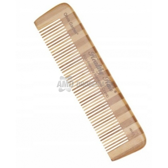 Olivia Garden Healthy Hair Bamboo Comb, bambusový hrebeň, 15 × 3,7 cm