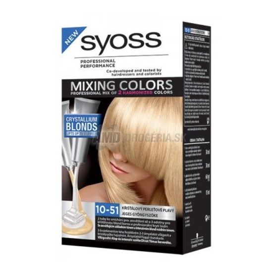 SYOSS FARBA NA VLASY MIXING COLOR  10-51
