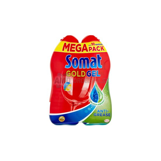 SOMAT GÉL GOLD ANTIGREASE 2 X 900 ML