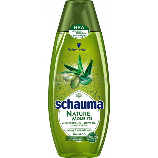 SCHAUMA ŠAMPÓN OLIVOVÝ OLEJ A ALOE VERA 400 ML