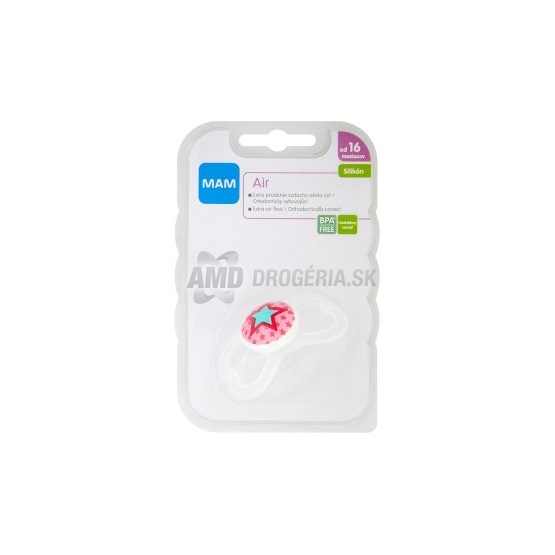 MAM CUMEĽ SILIKÓNOVÝ AIR 16+