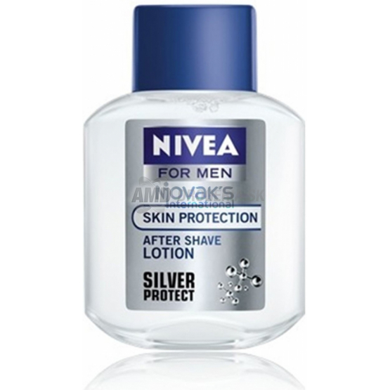 NIVEA VODA PO HOLENÍ SILVER PROTECT 100 ML + SPRCHOVACÍ GÉL