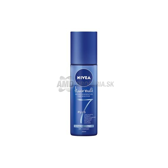 NIVEA HAIRMILK KONDICIONÉR BEZOPLACHOVÝ NORMÁLNE VLASY 200 ML