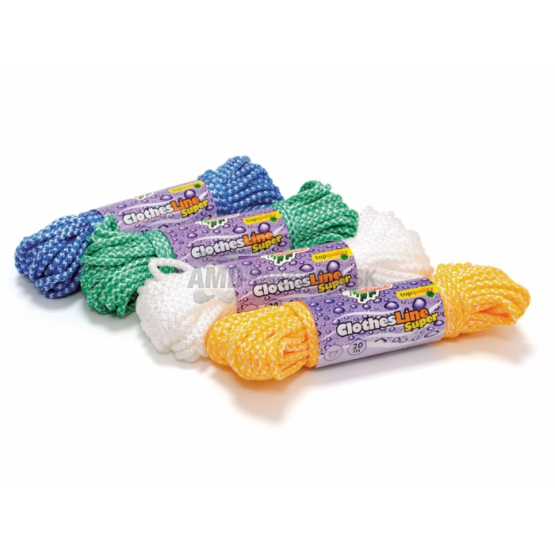 ŠNÚRA NA PRÁDLO TOČENÁ 20 M