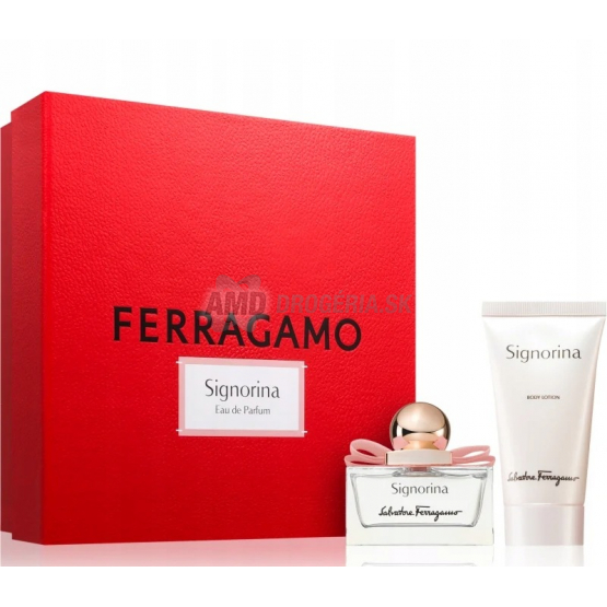 Ferragamo Signorina EDP 30 ml + telové mlieko, darčeková sada pre ženy