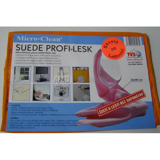 ŠVEDSKA UTIERKA SUEDE 22 X 40CM 1KS