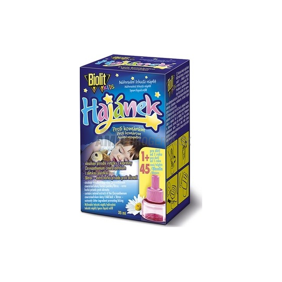 BIOLIT ELEKTRICKÝ STROJČEK HAJANEK KIDS 35 ML
