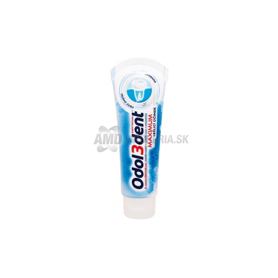 ODOL 3D ZUBNÁ PASTA MAXIMUM BIELIACA 75 ML