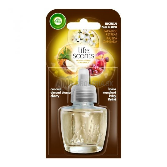 AIR WICK ELEKTRICKÁ NÁHRADA RAJSKÁ ZÁHRADA 19 ML