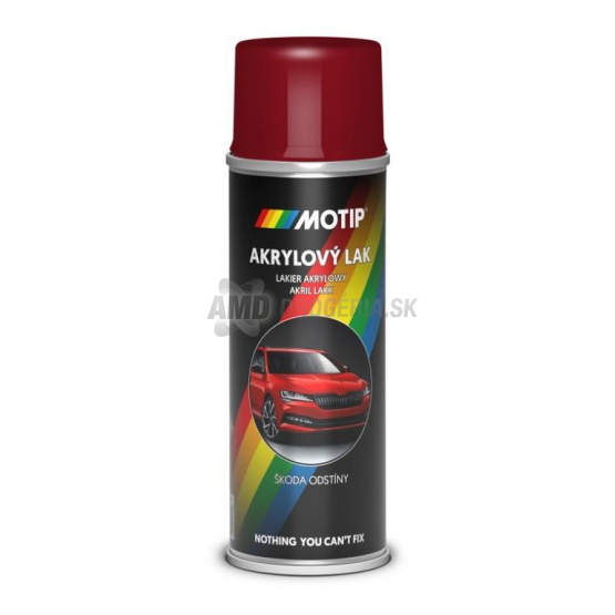 AE Autosprej 8193, akrylový lak Škoda červený, 200 ml