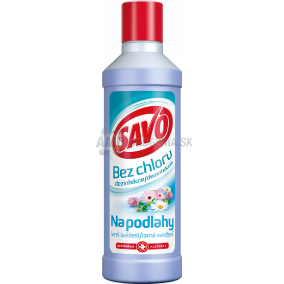 SAVO BEZ CHLÓRU NA PODLAHY JARNÁ SVIEŽOSŤ 1L