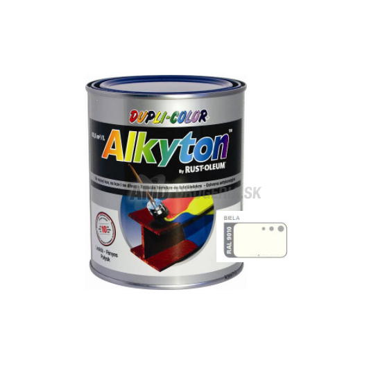ALKYTON RAL 9010 BIELA LESKLÁ 750 ML