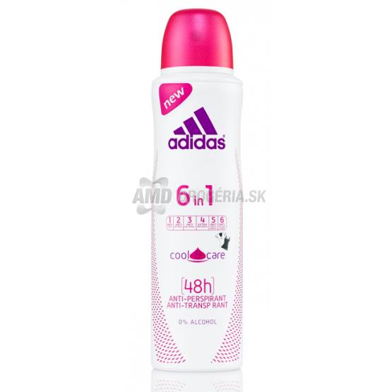 ADIDAS DEODORANT 6 IN 1 COOL CARE 150 ML