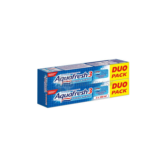 AQUAFRESH ZUBNÁ PASTA MILD 2 X 100 ML